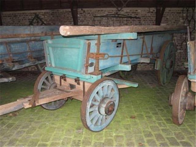 Boerenwagen met vast paneel, Karrenmuseum Essen